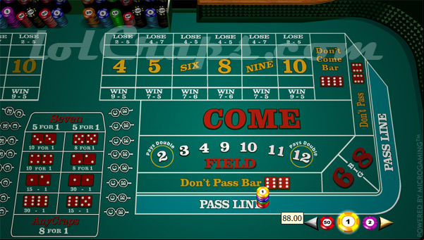 CasinoMax craps games